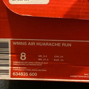 Size 8 women’s air huarache run